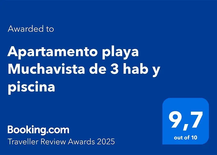 Apartamento Playa Muchavista De 3 Hab Y Piscina